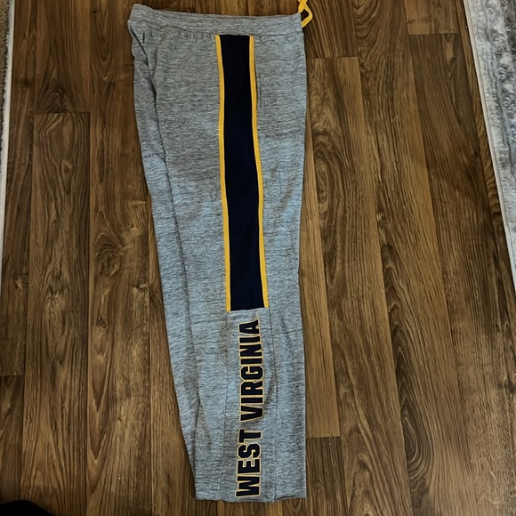 Victoria’s Secret Pink WVU Sweat Pants Size Small Boyfriend - Picture 4 of 4